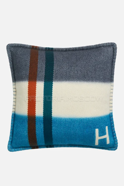 Hermes Dye Sangle pillow Colour Acier/Ciel