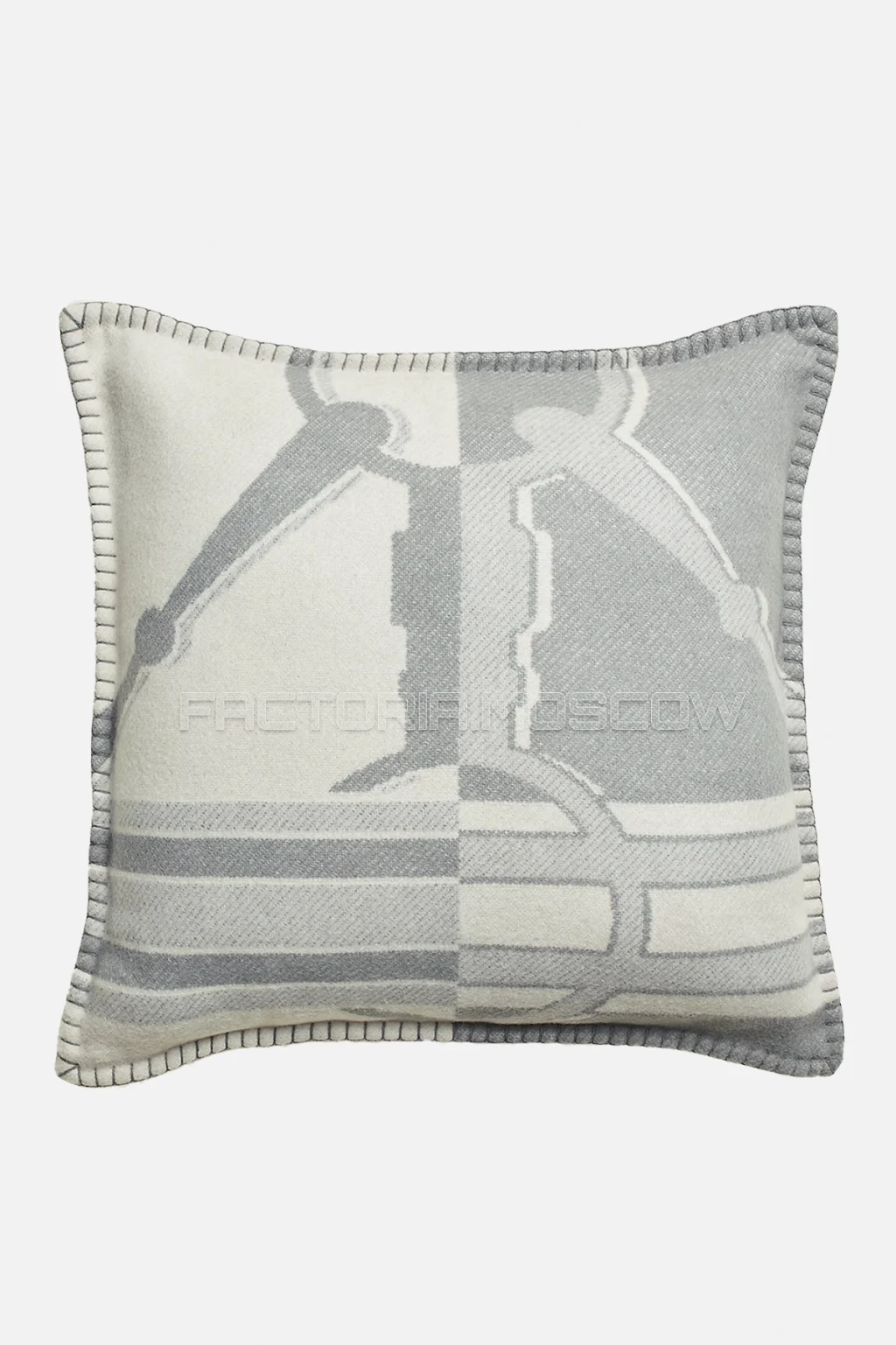 Hermes Tatersale pillow Colour Gris