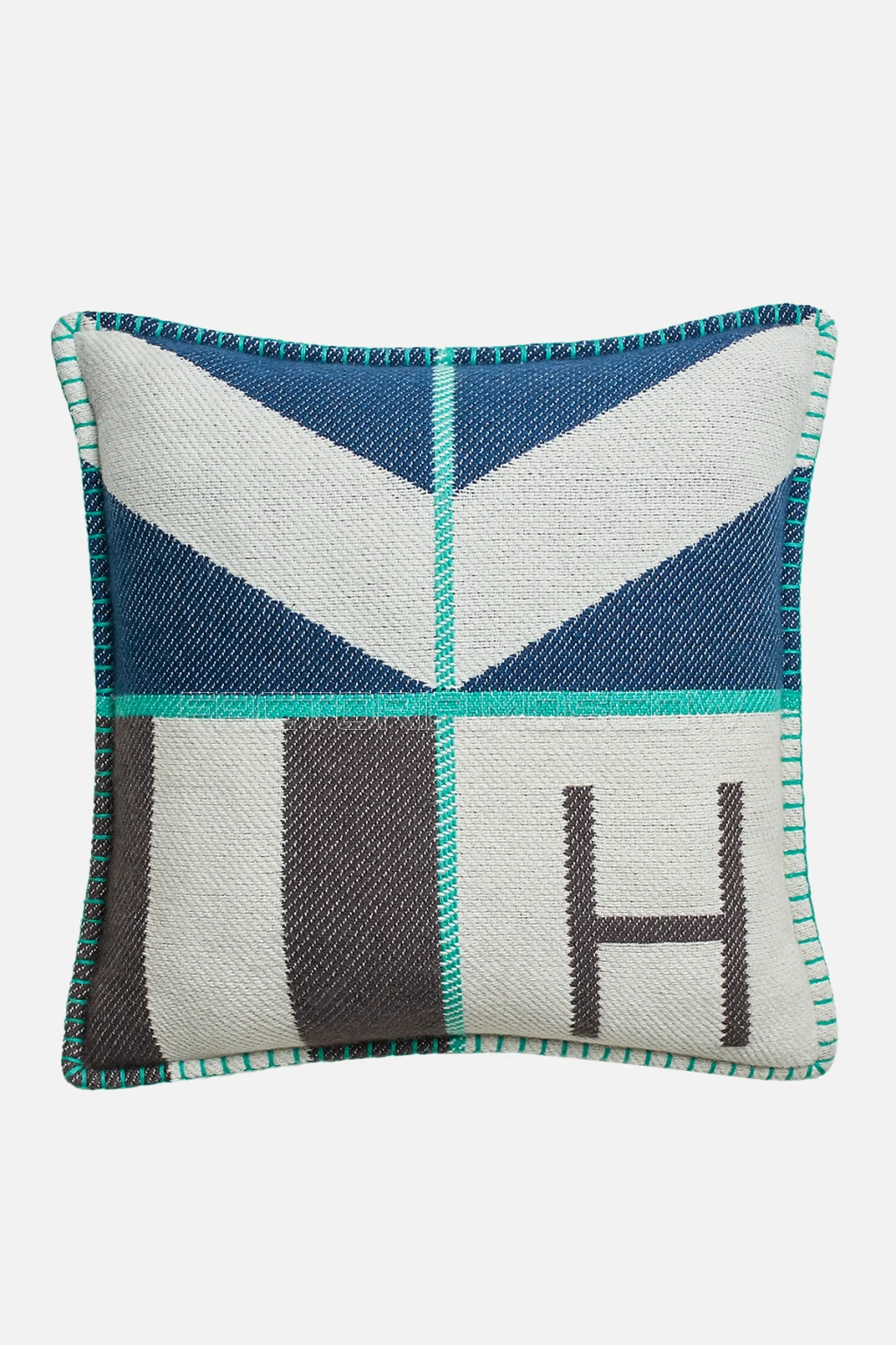 Hermes Avalon H Club pillow Colour Marine/Noisette