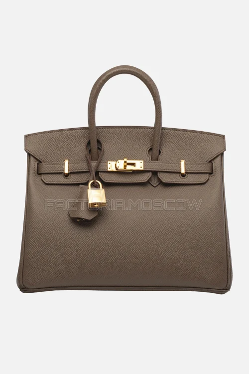 Hermes Birkin 25 Epsom Etain GHW