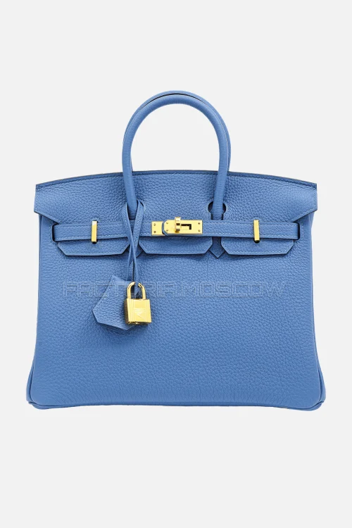 Hermes Birkin 25 Togo Bleu Brighton GHW