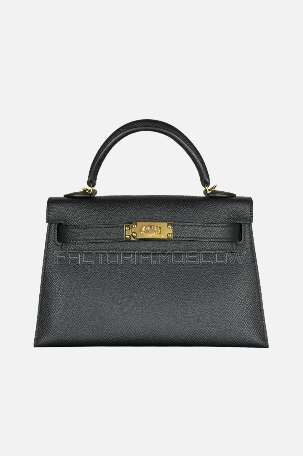 Hermes Kelly Mini 20 Epsom Colour Black GHW