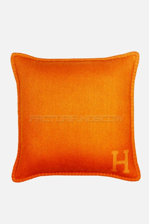 Hermes Yack'n'Dye pillow Colour Potiron
