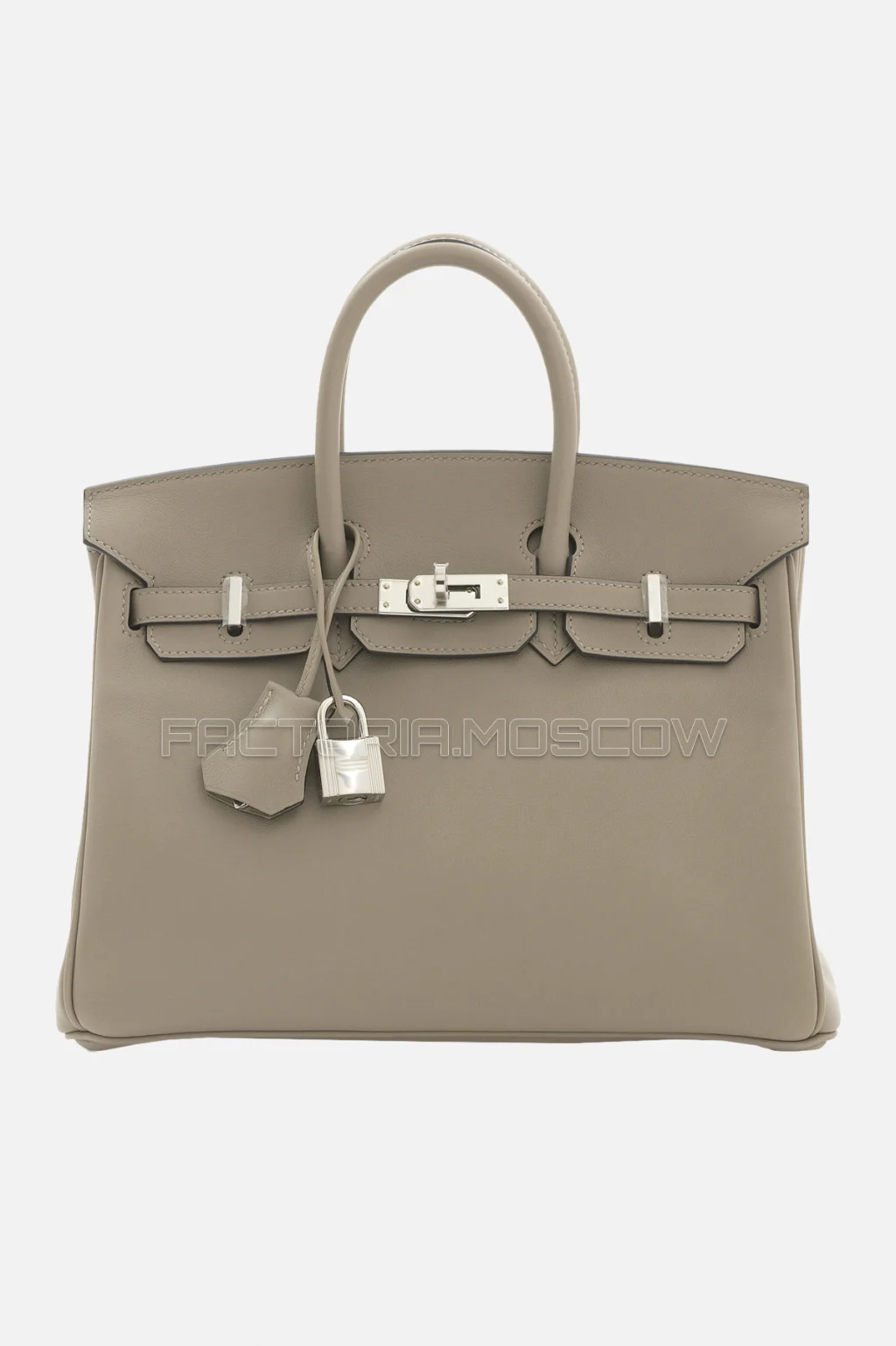 Hermes Birkin 25 Swift Gris Asphalte PHW