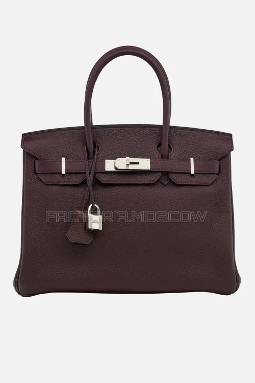 Hermes Birkin 30 Raisin Togo PHW