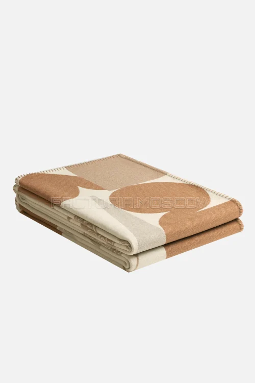 Hermes Cheval Joker blanket Colour Noisette