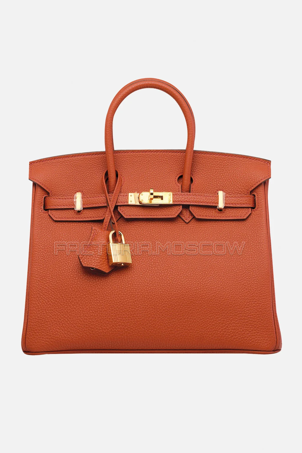 Hermes Birkin 25 Togo Brique GHW