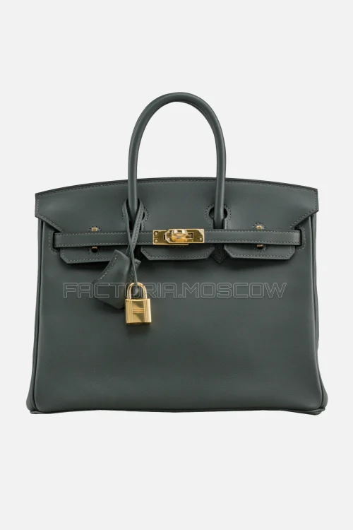 Hermes Birkin 25 Swift Vert Fonce GHW