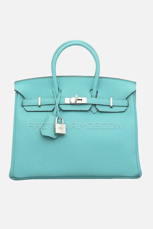 Hermes Birkin 25 Togo Bleu Atoll PHW
