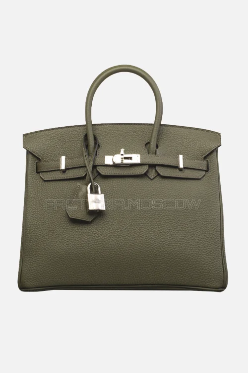 Hermes Birkin 25 Togo Vert Olive PHW