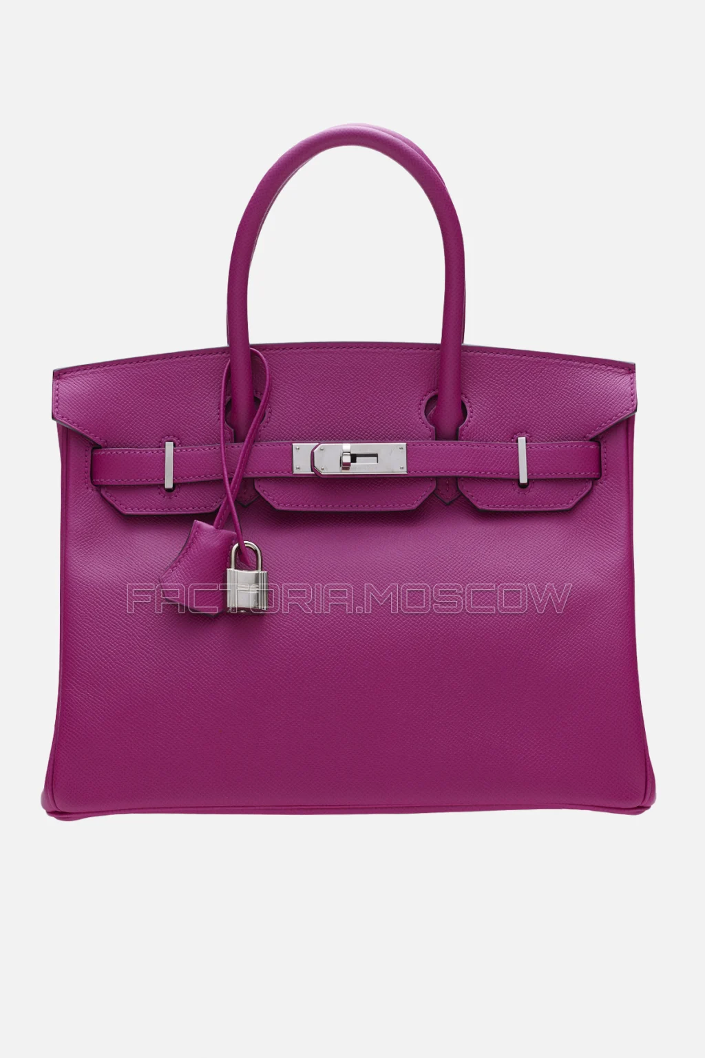 Hermes Birkin 30 Rose Pourpre Epsom PHW