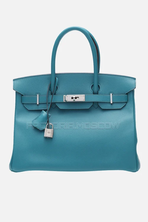 Hermes Birkin 30 Vert Verone Epsom PHW