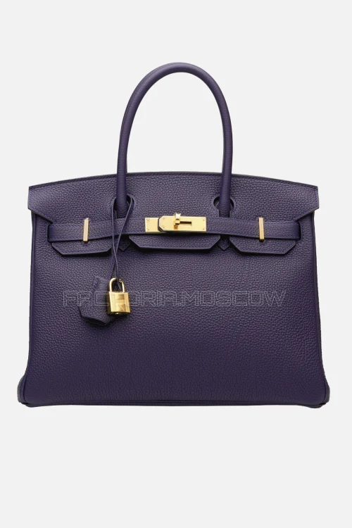 Hermes Birkin 30 Blue Nuit Togo GHW