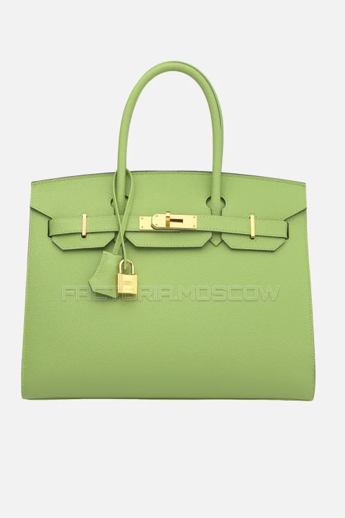 Hermes Birkin Sellier 30 Vert Criquet Epsom GHW
