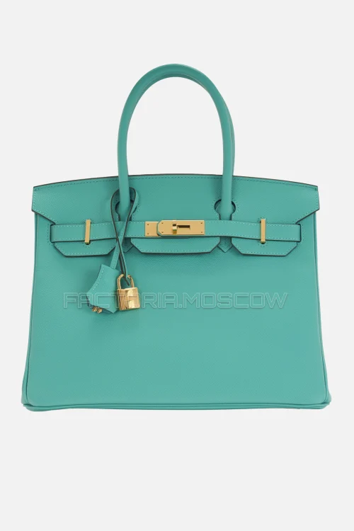 Hermes Birkin 30 Vert Verone Epsom GHW