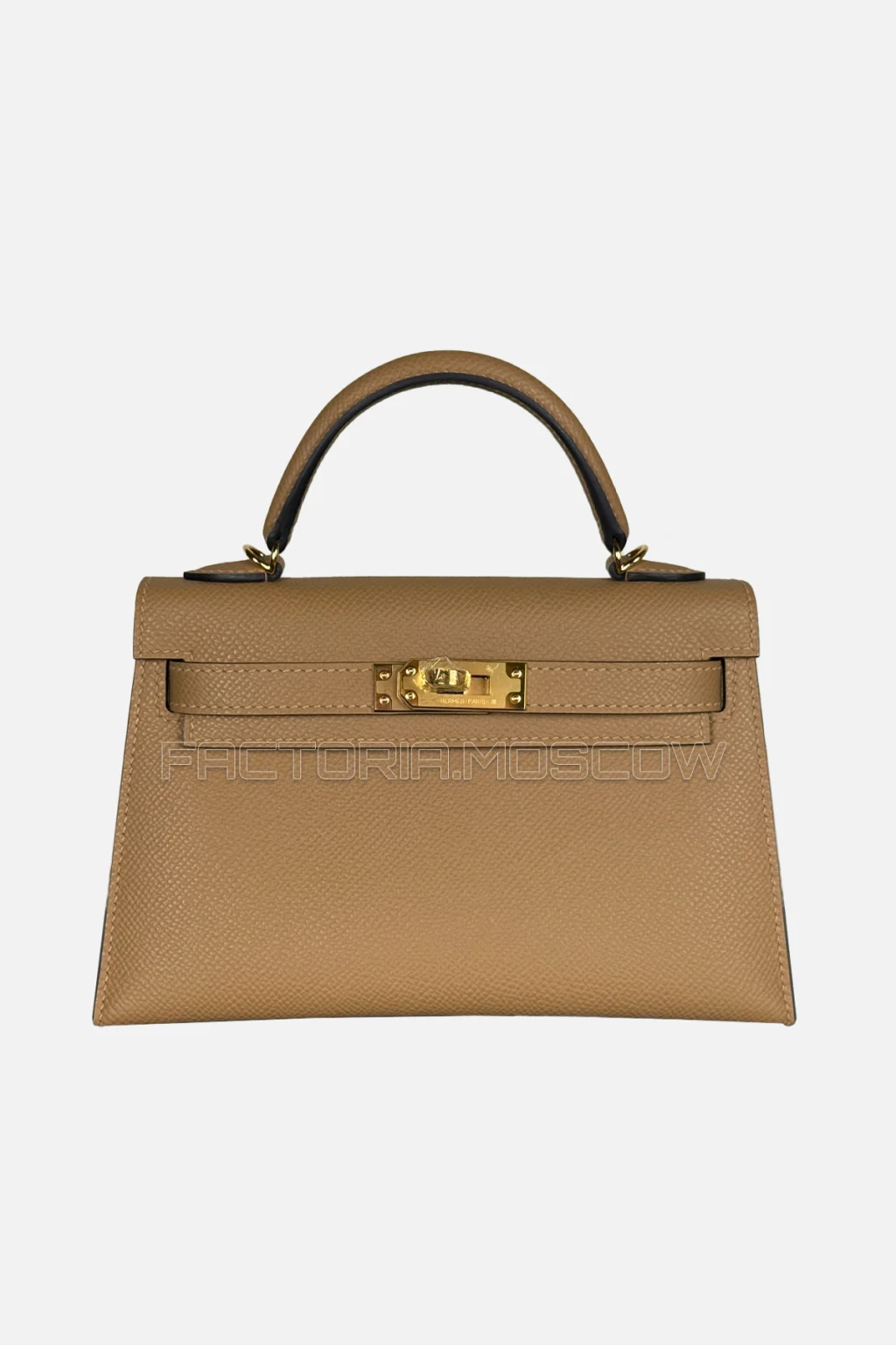 Hermes Kelly Mini 20 Epsom Colour Chai GHW