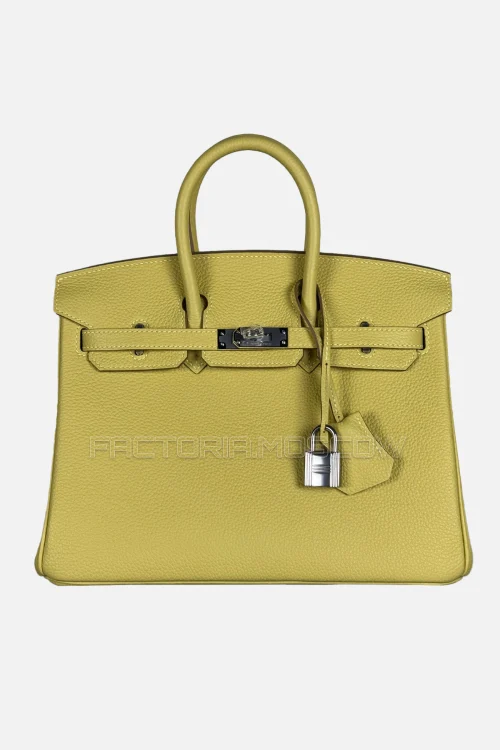 Hermes Birkin 25 Togo Colour Jaune Poussin PHW