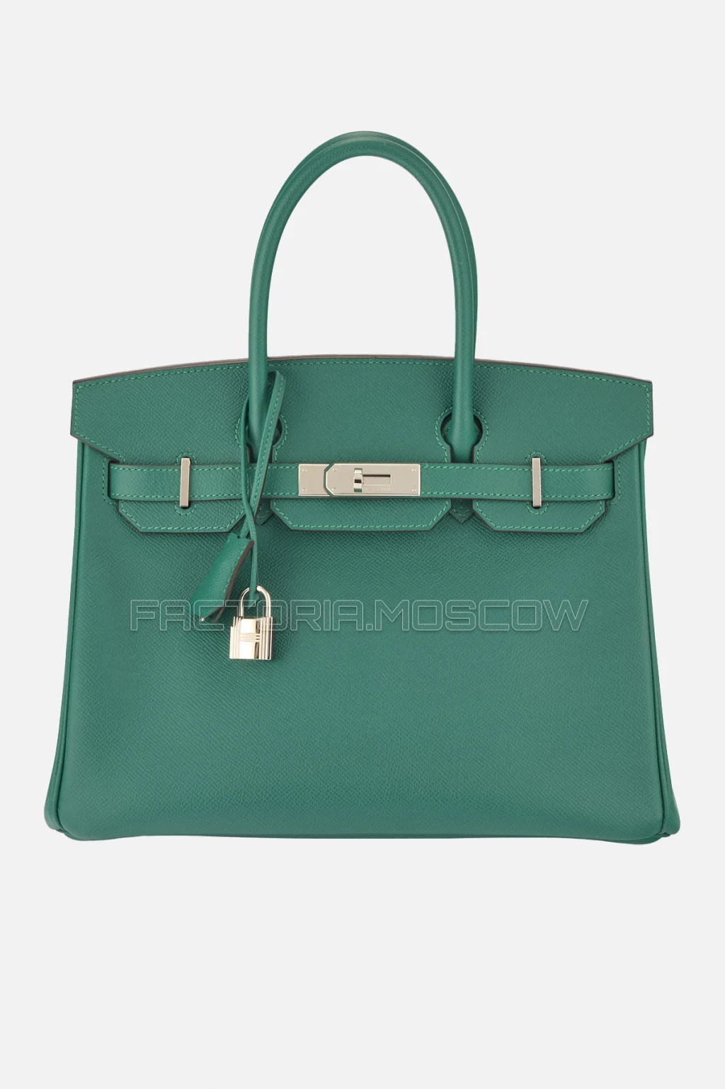 Hermes Birkin 30 Malachite Epsom PHW
