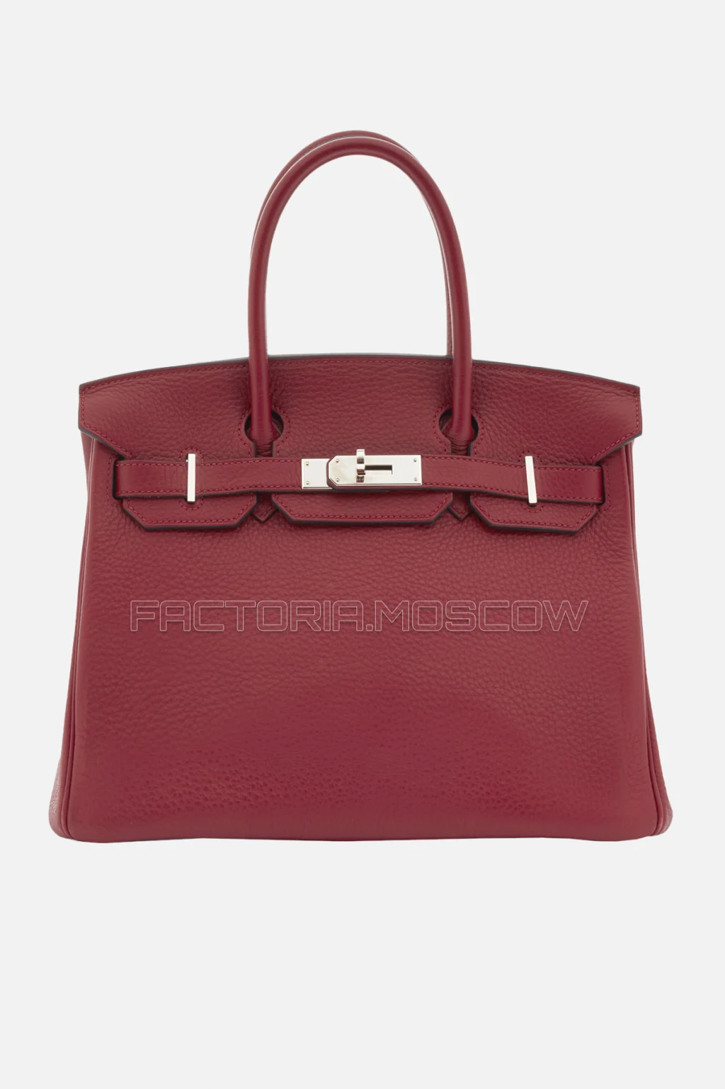 Hermes Birkin 30 Rouge H Clemence Phw