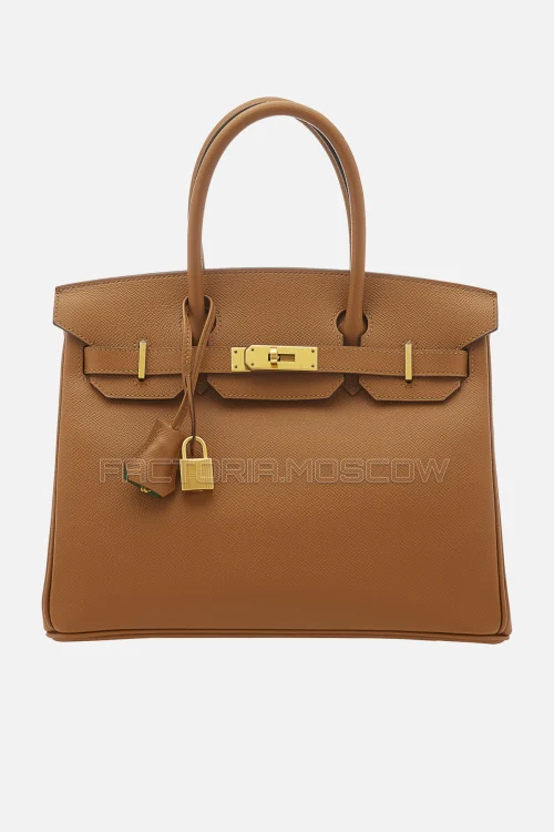 Hermes Birkin 30 Gold/Vert Pelouse Epsom GHW
