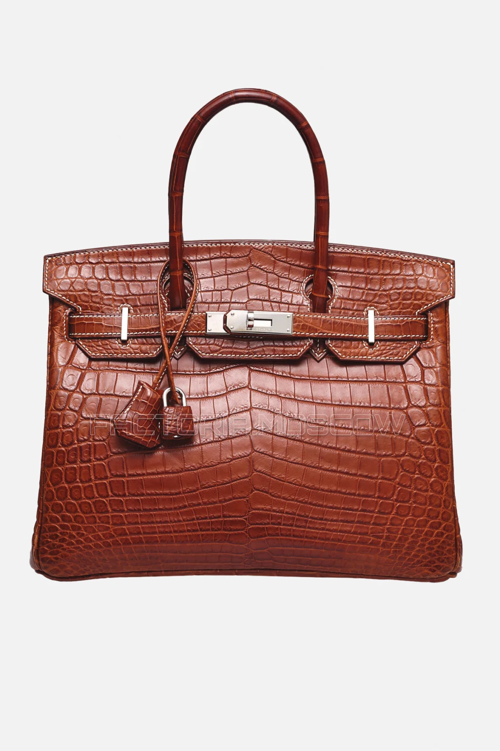 Hermes Birkin 30 Matte Fauve Niloticus Crocodile PHW