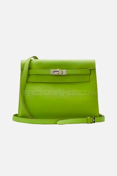 Hermes Kelly Danse Swift Colour Kiwi PHW