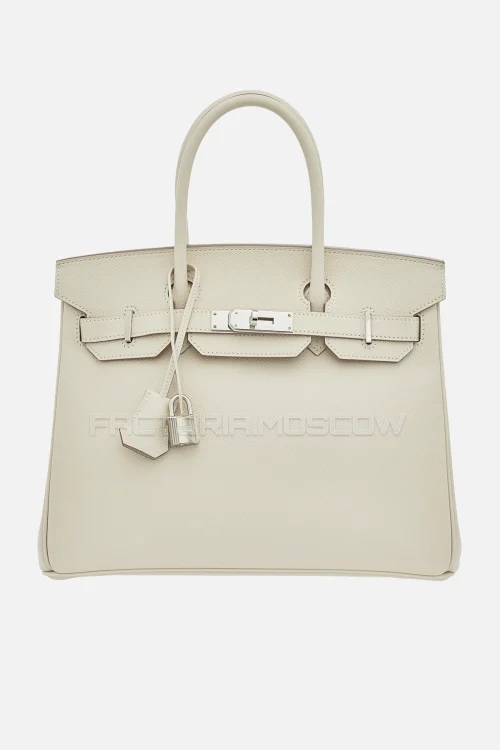Hermes Birkin 30 Craie Epsom PHW