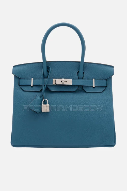 Hermes Birkin 30 Cobalt Togo PHW
