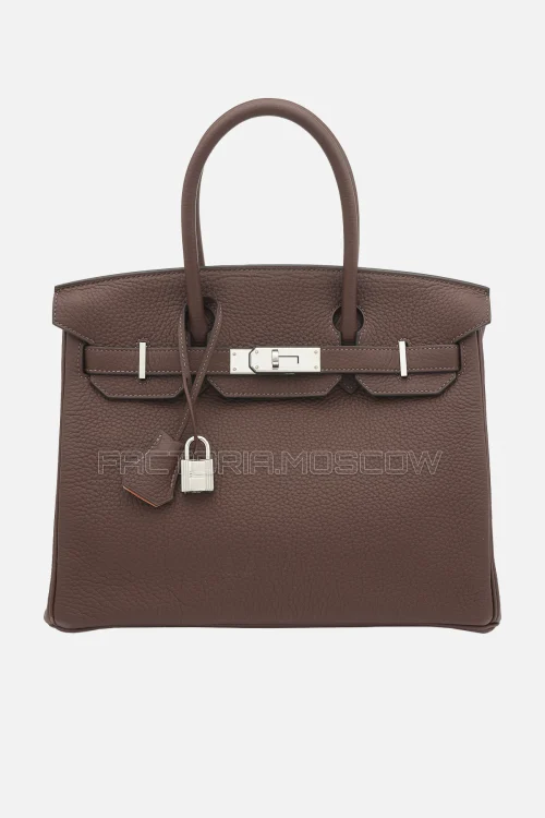 Hermes Birkin 30 Havane/Terre Cuite Togo PHW