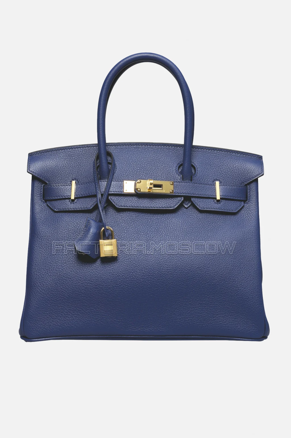 Hermes Birkin 30 Bleu Saphir Evercolor GHW