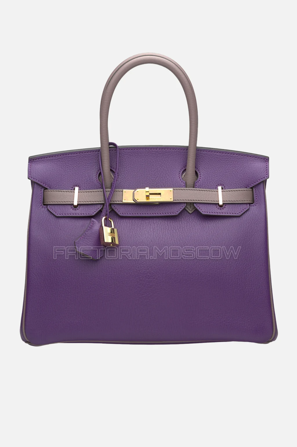 Hermes Birkin 30 Anemone/Violet Chevre GHW