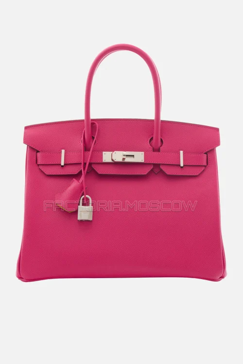 Hermes Birkin 30 Rose Extreme/Lime Epsom PHW