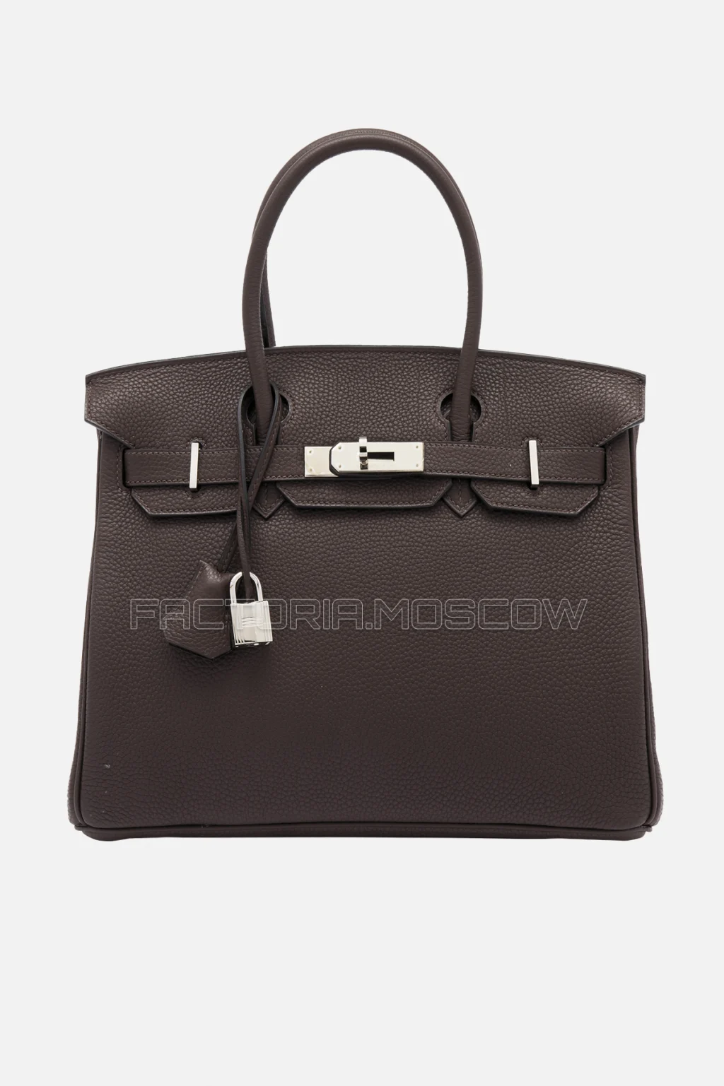 Hermes Birkin 30 Chocolat Togo PHW