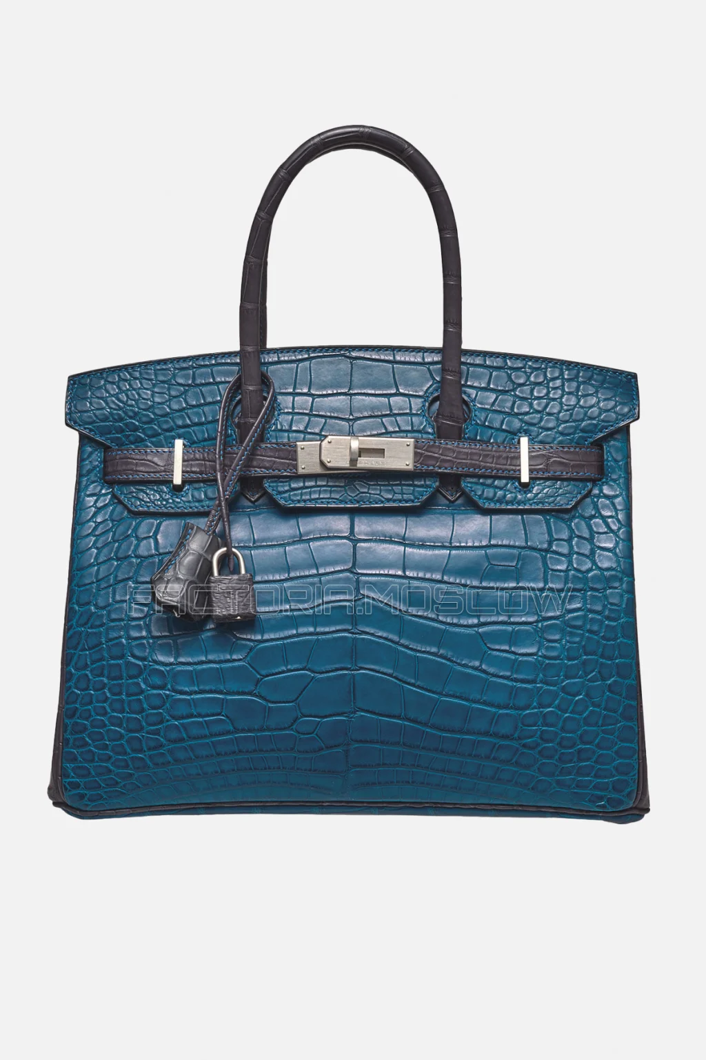 Hermes Birkin 30 Matte Alligator Colvert/Graphite PHW