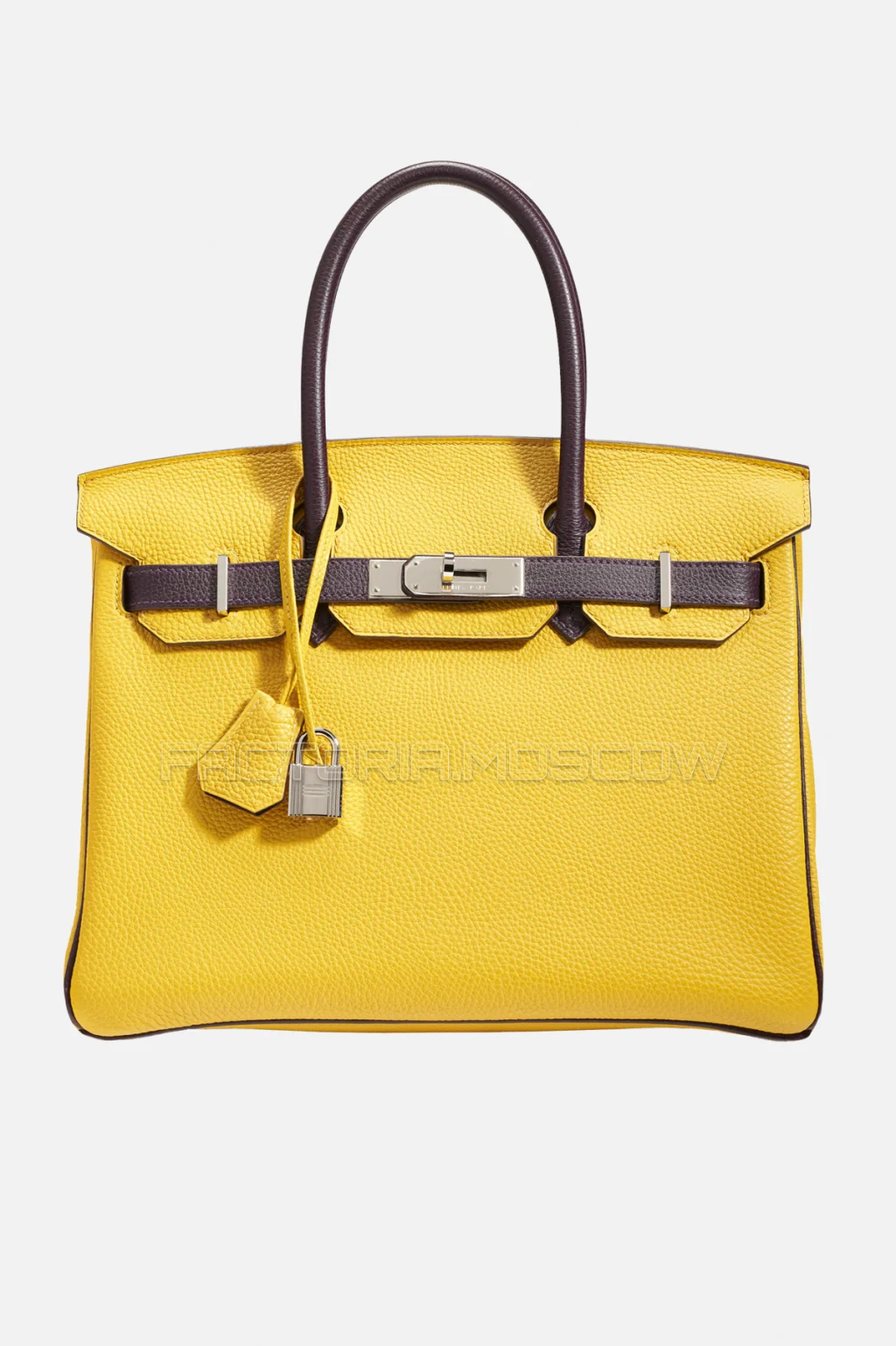 Hermes Birkin 30 Soleil/Raisin Togo PHW