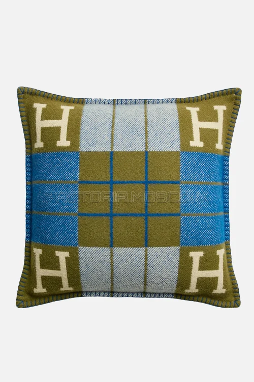 Hermes Avalon III pillow Colour Marine/Kaki