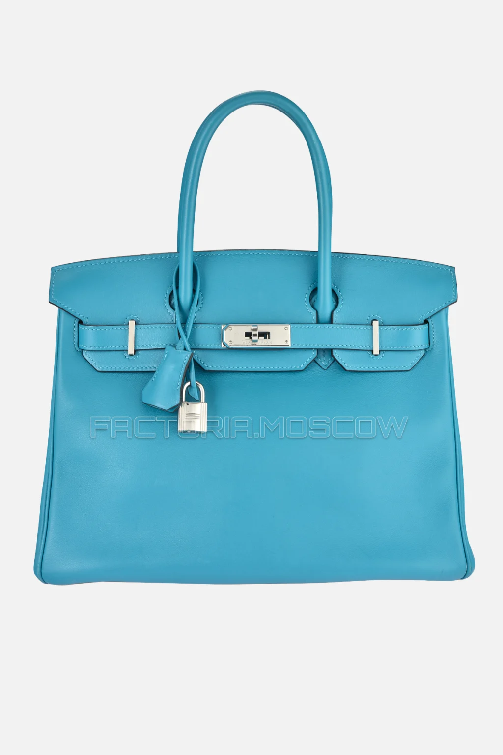 Hermes Birkin 30 Turquoise Swift PHW