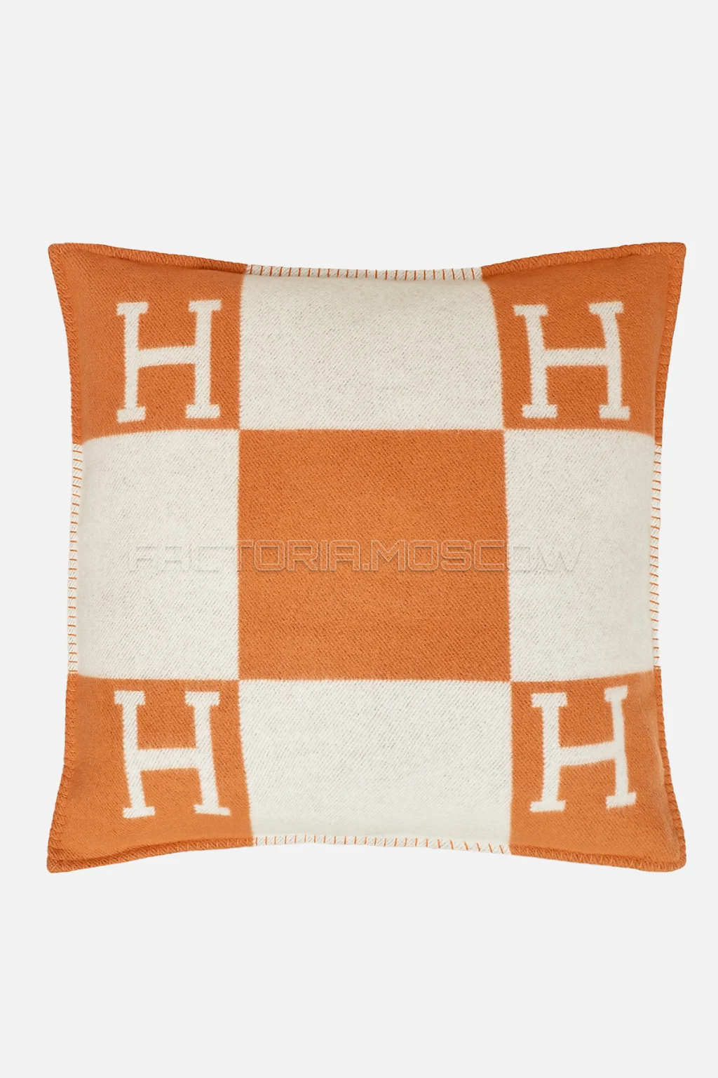 Hermes Avalon pillow Colour Écru/Potiron
