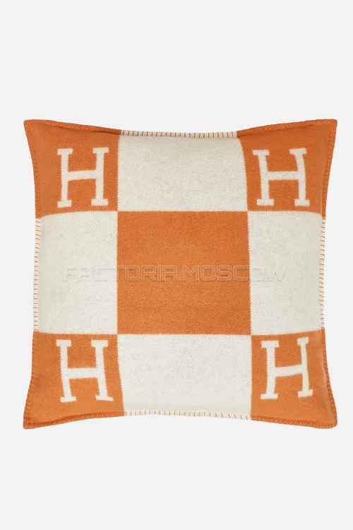 Hermes Avalon pillow Colour Écru/Potiron