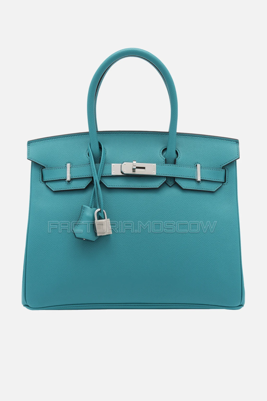 Hermes Birkin 30 Bleu Paon Epsom PHW