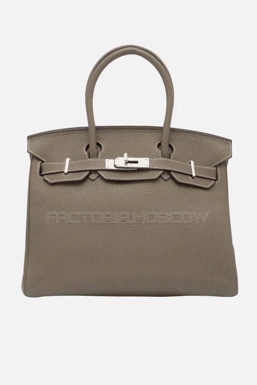 Hermes Birkin 30 Étoupe Clemence PHW