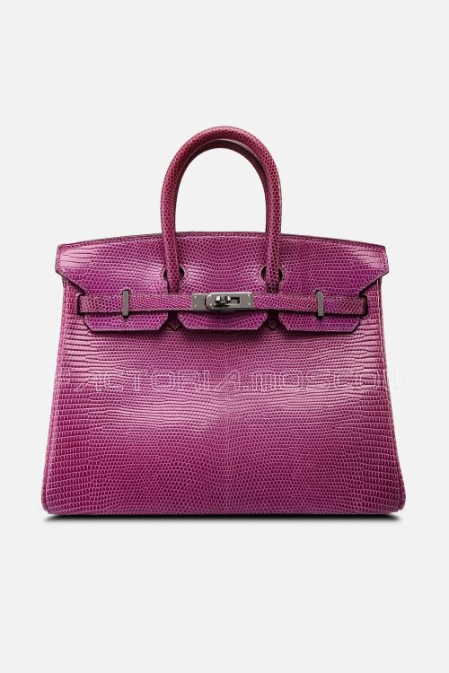 Hermes Birkin 25 Violine Lizard PHW