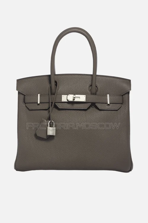 Hermes Birkin 30 Etain Clemence PHW
