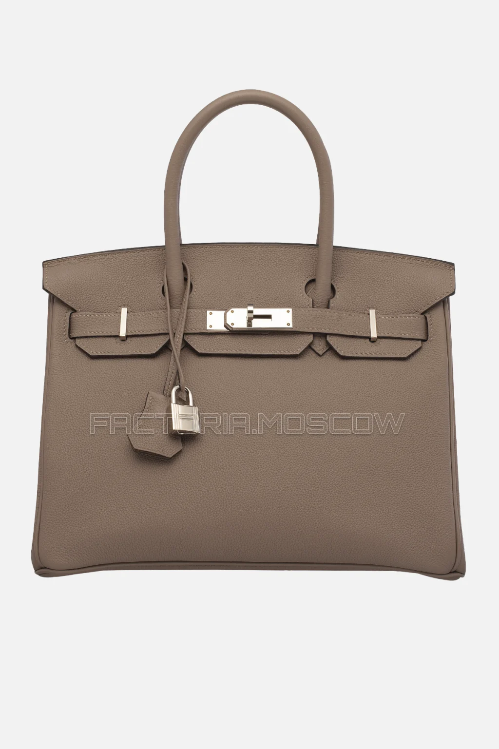 Hermes Birkin 30 Gris Asphalte Evercolor PHW