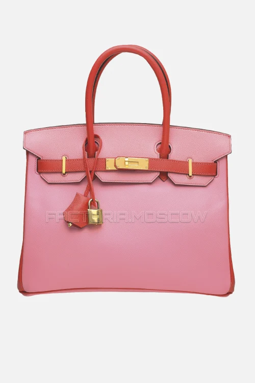 Hermes Birkin 30 Rose Confetti/Rose Jaipur Epsom GHW