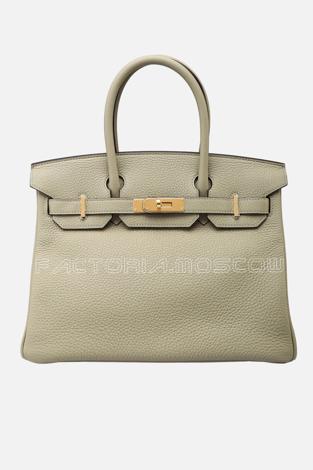Hermes Birkin 30 Sauge Clemence GHW