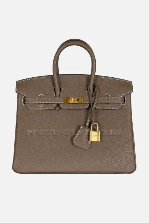 Hermes Birkin 25 Togo Colour Etoupe GHW