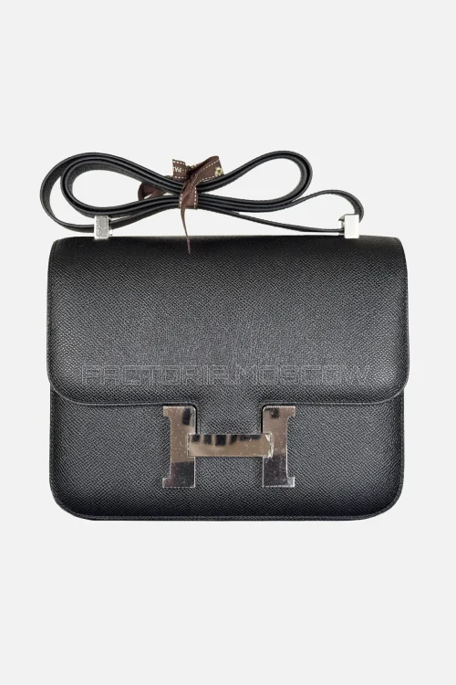 Hermes Constance 24 Epsom Colour Black PHW