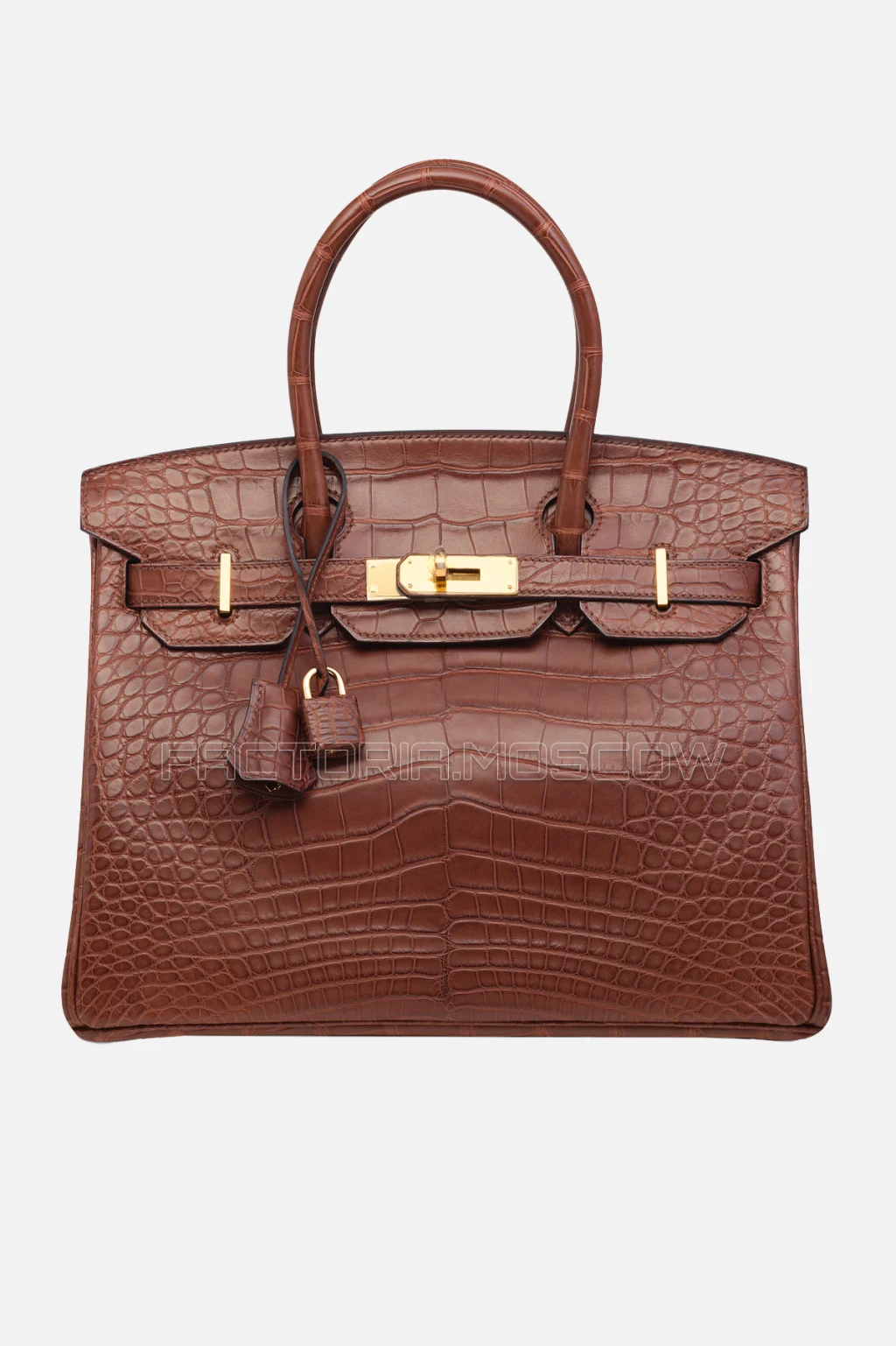 Hermes Birkin 30 Matte Rouille Alligator GHW