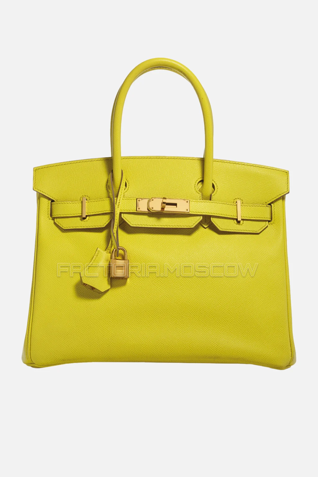 Hermes Birkin 30 Souffre Epsom GHW